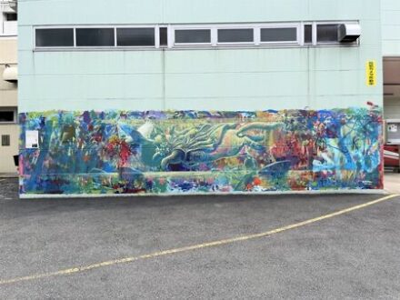 栄区役所 MURAL ART &ワークショップ